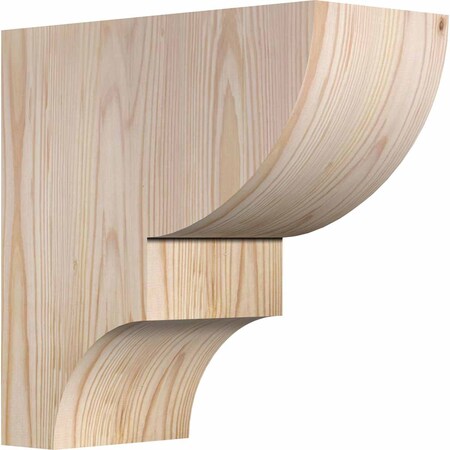 Ekena Millwork Ridgewood Smooth Corbel, Douglas Fir, 5 1/2"W x 12"D x 12"H COR06X12X12RID00SDF